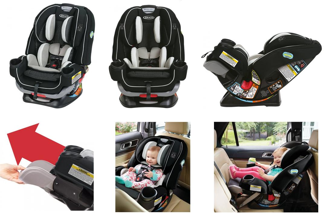 Graco 4Ever All In One Convertible Car Seat Rockweave : Graco 4ever 4